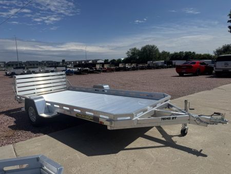 New 2027 Aluma 7814BT Utility Trailer