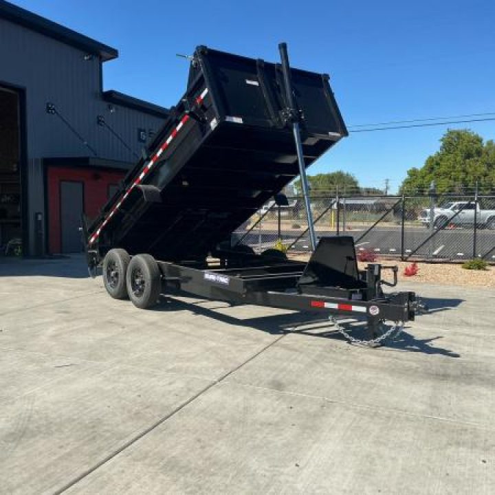 New 7X14 TA 14K Sure-Trac Telescopic Low-Profile Dump