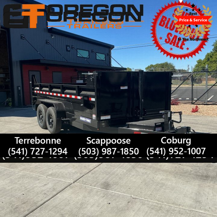 New 7X14 TA 14K Sure-Trac Telescopic Low-Profile Dump