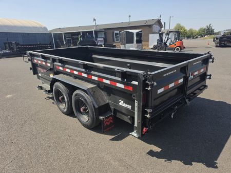 New 2026 Midsota 7x14 LOADED HD Telescopic Versa Dump Trailer 17.6K GVWR