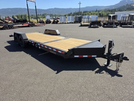 New 2026 Midsota 7x22 (16+6) Split Tilt HD Equipment Trailer 17.6K GVWR