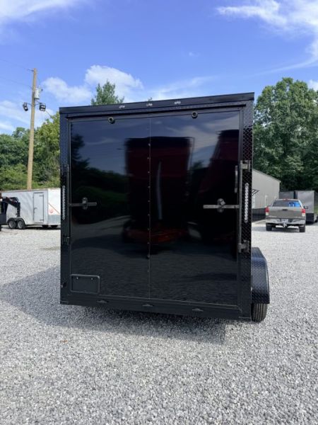 New 2027 Cargo United 7X12 TA (7FT) BLACKOUT Cargo / Enclosed Trailer