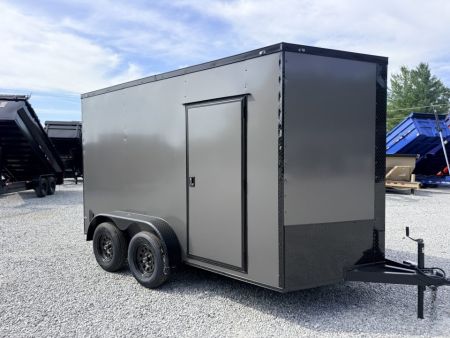 New 2027 Cargo United 7X12 TA (7FT) BLACKOUT Cargo / Enclosed Trailer