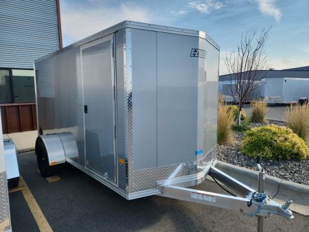 New 2027 ALCOM 6 X 12 XLT ALL ALUMINUM WITH POLYCOR SIDE Cargo / Enclosed Trailer