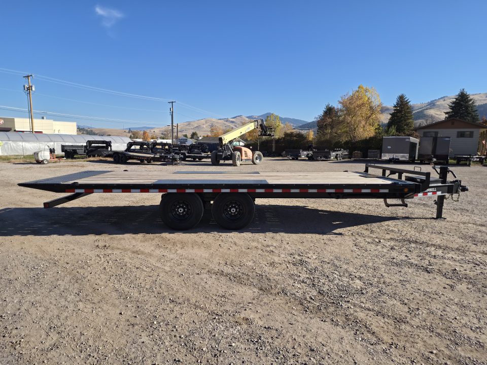 New 2027 Iron Bull 102"x22' Deckover Tilt Trailer