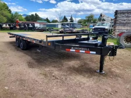 New 2027 Iron Bull 102"x22' Deckover Tilt Trailer