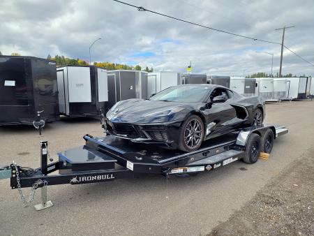 New 2026 Iron Bull 20' Tilt Deck Car Hauler