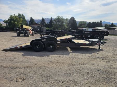 New 2027 Iron Bull 83"x20' 14k Tilt Deck Trailer
