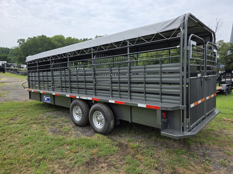 2026 7×24 Horse Livestock Trailer