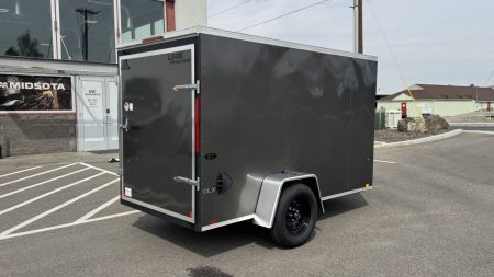 New 2026 Look Trailers 5 x 10 ST DLX Flat Top V-Nose 3K Cargo / Enclosed Trailer
