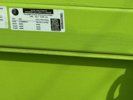 New 2026 Panther Cargo 7 x 16 + 4 FT Deck Tandem Axle Hybrid Telescoping Dump-Deck Trailer – 16K GVWR | Electric Green I Barn Doors on Rear Dump Trailer