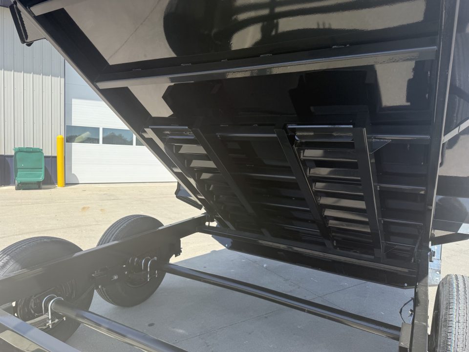 New 2027 Watchdog Black 7'x14' 14k Wrangler Dump Trailer