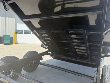 New 2027 Watchdog Black 7'x14' 14k Wrangler Dump Trailer