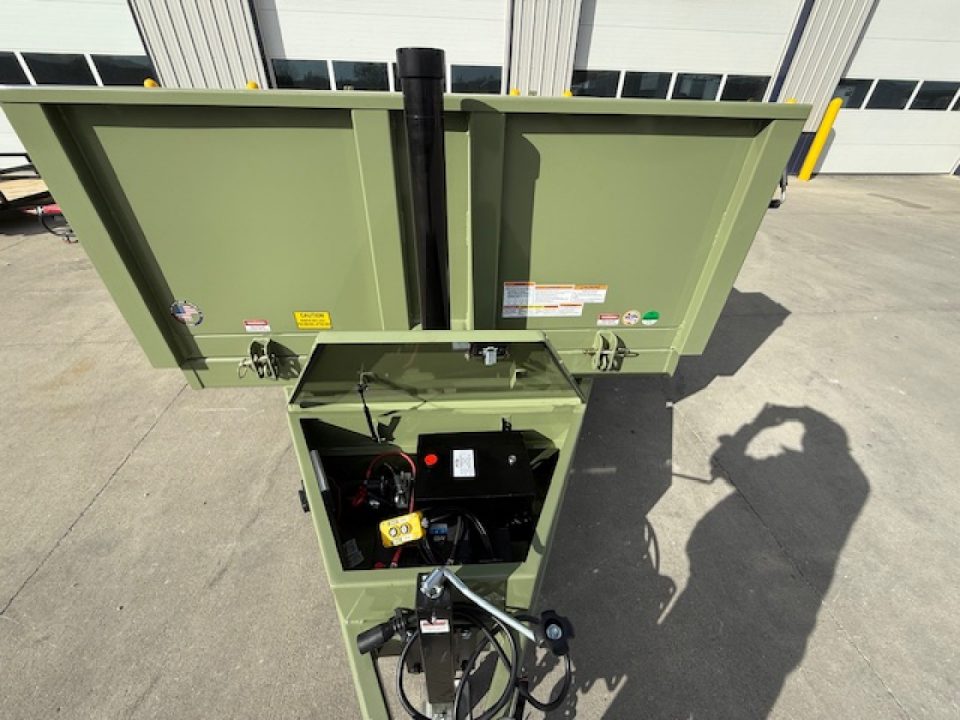 New 2027 Watchdog Green 7'x14' 14k Bird Dog Dump Trailer