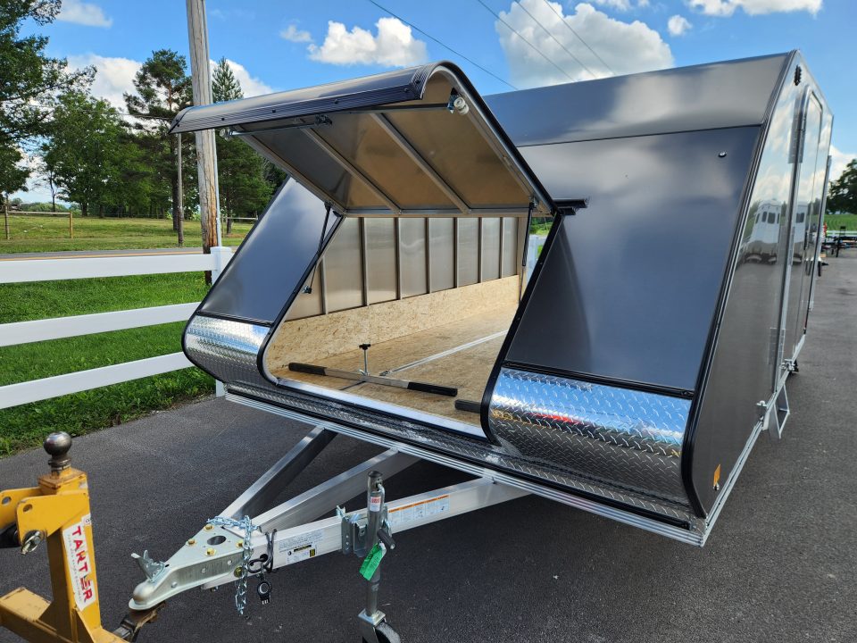 New 2027 Alcom Mission MFS101X12 Snowmobile Trailer