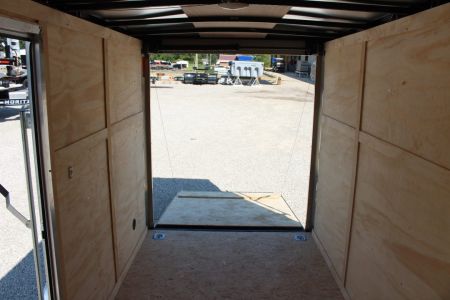 New 2027 Darkhorse Cargo 6' x 12' Enclosed Trailer - Rear Ramp Door - 6.5' Interior Height - 2990# GVW