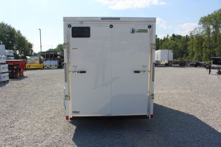 New 2027 Darkhorse Cargo 6' x 12' Enclosed Trailer - Rear Ramp Door - 6.5' Interior Height - 2990# GVW
