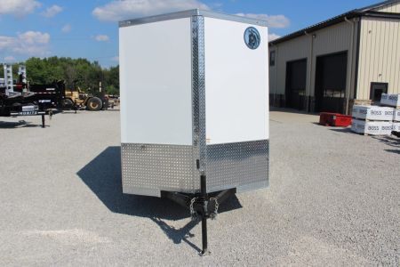 New 2027 Darkhorse Cargo 6' x 12' Enclosed Trailer - Rear Ramp Door - 6.5' Interior Height - 2990# GVW