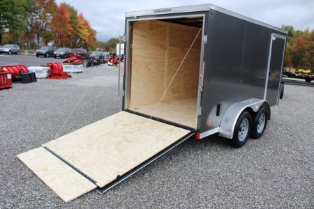 New 2027 Darkhorse Cargo DHW 6' x 12' Enclosed Trailer - REAR RAMP DOOR- 6' Interior Height - 7000# GVW