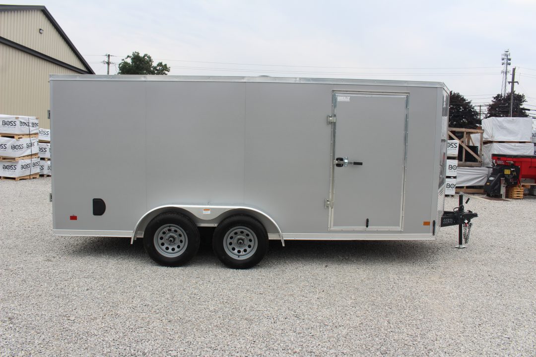 New 2027 Darkhorse Cargo DHW 7' x 16' Enclosed Trailer - Rear Ramp Door - 6' Interior Height - 7000# GVW