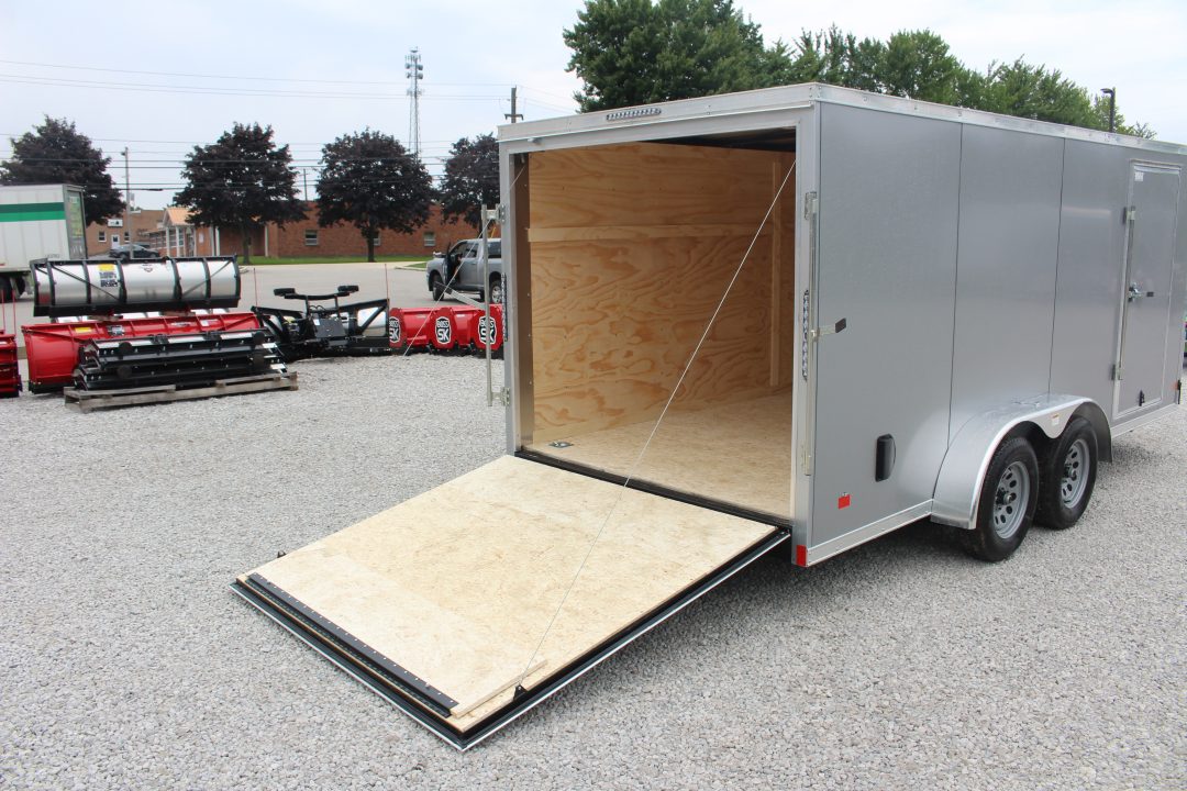 New 2027 Darkhorse Cargo DHW 7' x 16' Enclosed Trailer - Rear Ramp Door - 6' Interior Height - 7000# GVW