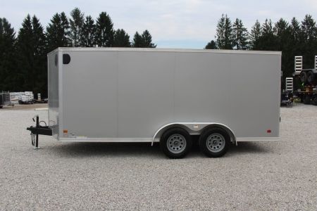 New 2027 Darkhorse Cargo DHW 7' x 16' Enclosed Trailer - Rear Ramp Door - 6' Interior Height - 7000# GVW