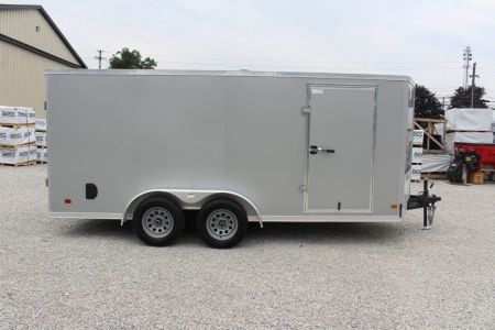 New 2027 Darkhorse Cargo DHW 7' x 16' Enclosed Trailer - Rear Ramp Door - 6' Interior Height - 7000# GVW