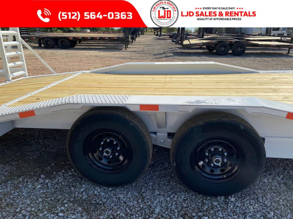 New 2026 Tiger - 102" X 24' Drive Over Fender Equipment Trailer