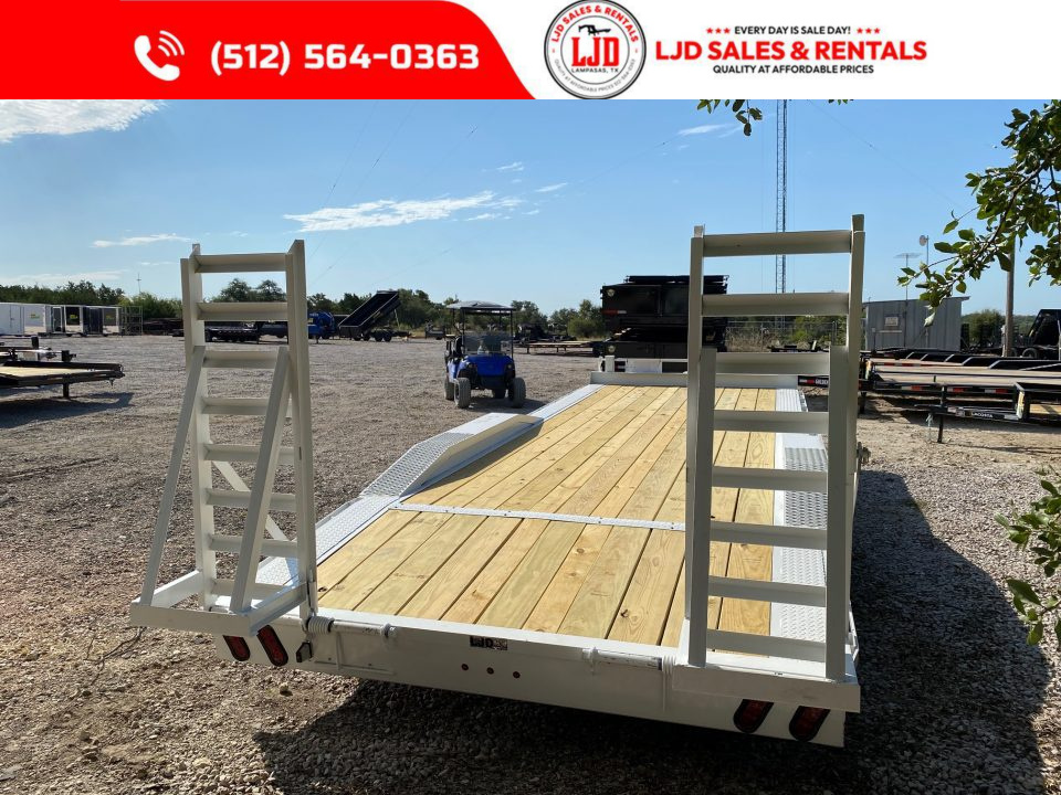 New 2026 Tiger - 102" X 24' Drive Over Fender Equipment Trailer