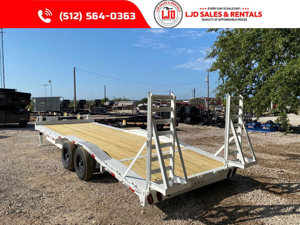 New 2026 Tiger - 102" X 24' Drive Over Fender Equipment Trailer