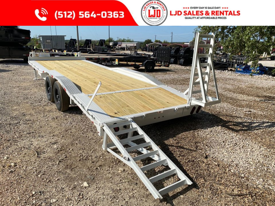 New 2026 Tiger - 102" X 24' Drive Over Fender Equipment Trailer