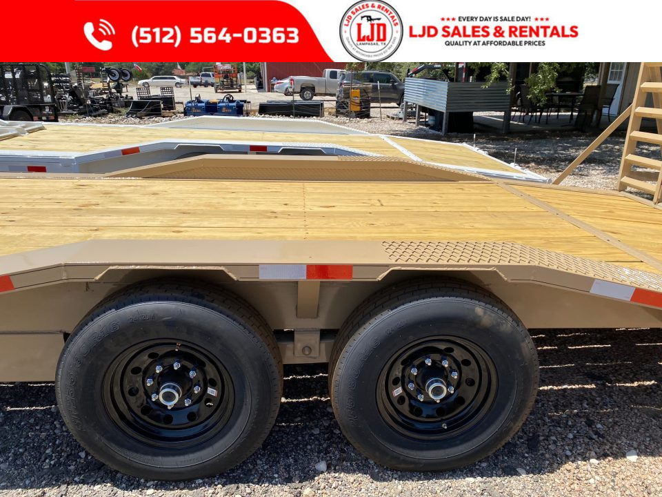 New 2026 Tiger Trailers 102" X 22' Equipment Trailer