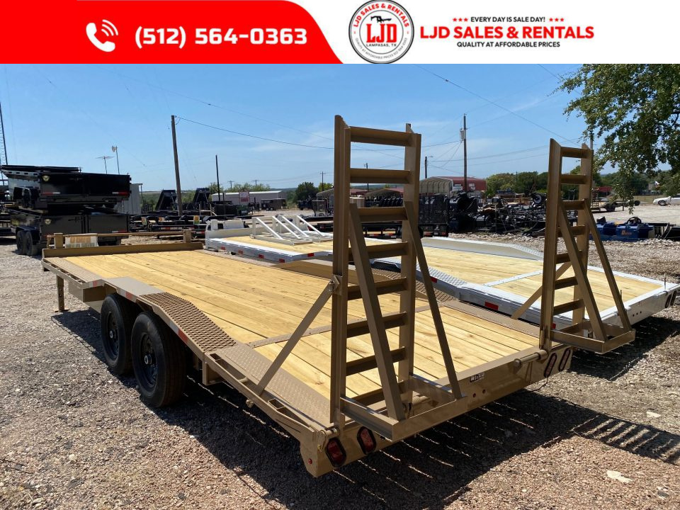 New 2026 Tiger Trailers 102" X 22' Equipment Trailer