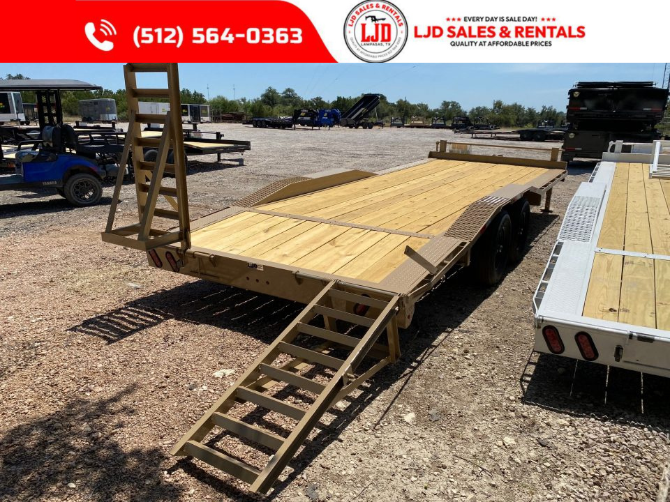 New 2026 Tiger Trailers 102" X 22' Equipment Trailer