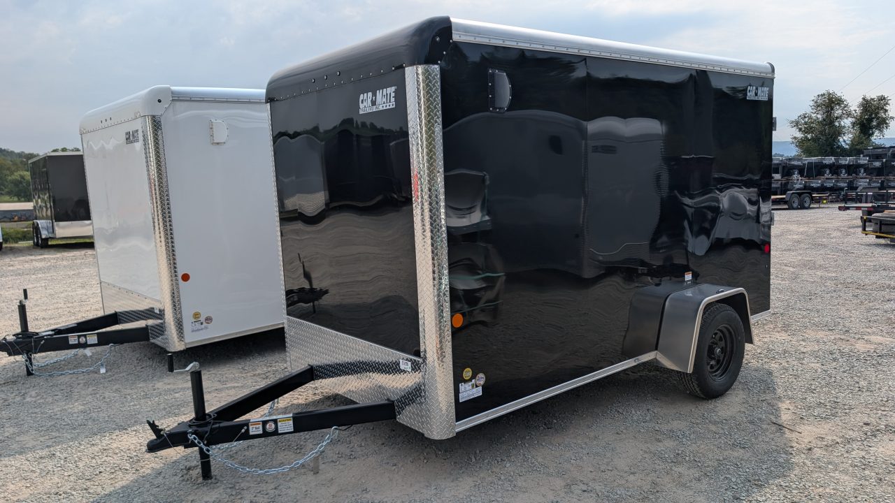New NEW 2027 Car Mate 6x12 Custom Cargo Trailer w/ Ramp Door