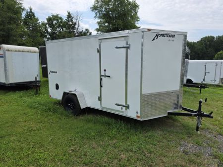 Used 2023 Homesteader Trailer Extra wide single axle Cargo / Enclosed Trailer