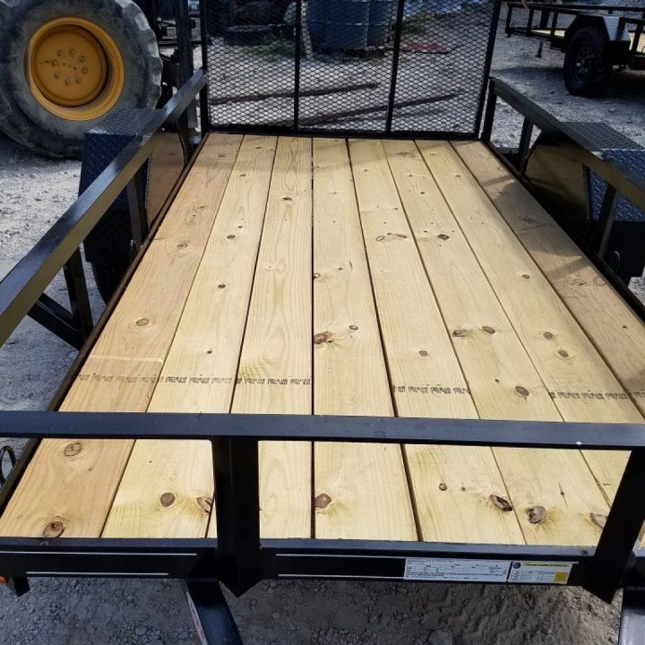 New 2026 MEB 5x10 Angle Iron Utility Trailer — 2,999 lb GVWR
