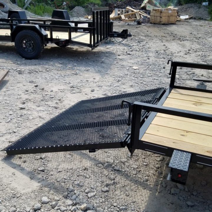 New 2026 MEB 5x10 Angle Iron Utility Trailer — 2,999 lb GVWR
