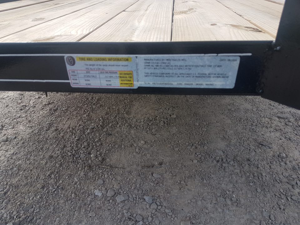 New 2026 MEB 5x10 Angle Iron Utility Trailer — 2,999 lb GVWR
