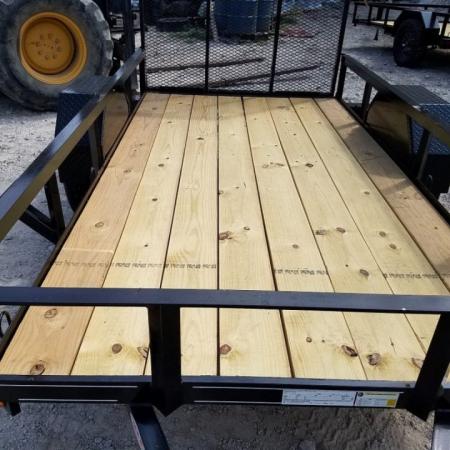 New 2026 MEB 5x10 Angle Iron Utility Trailer — 2,999 lb GVWR