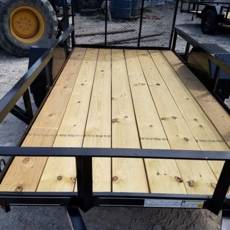 New 2026 MEB 5x10 Angle Iron Utility Trailer — 2,999 lb GVWR