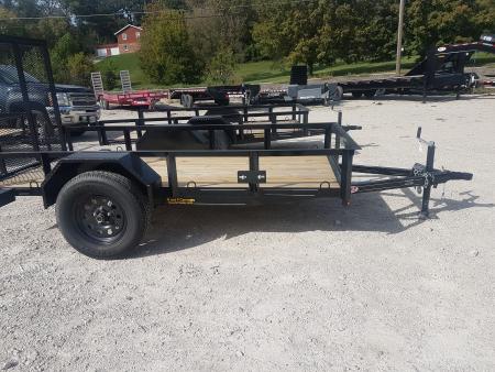 New 2026 MEB 5x10 Angle Iron Utility Trailer — 2,999 lb GVWR
