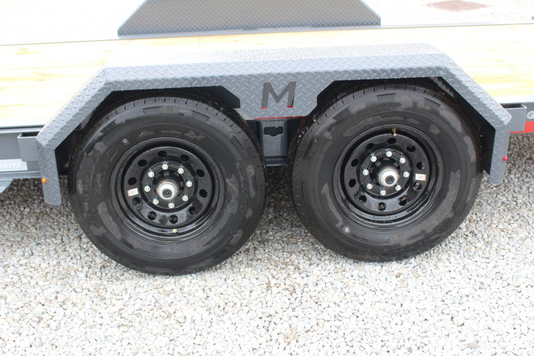 New 2027 Moritz 7' x 16' + 6' Low Pro - Gravity Tilt - Tilt Trailer - 14000# GVW