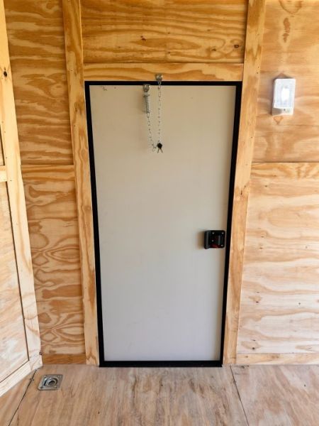 New 2027 7X12 Enclosed Trailer-3500LB Tandem Axle -7'ft Interior- Charcoal Poly-Blackout