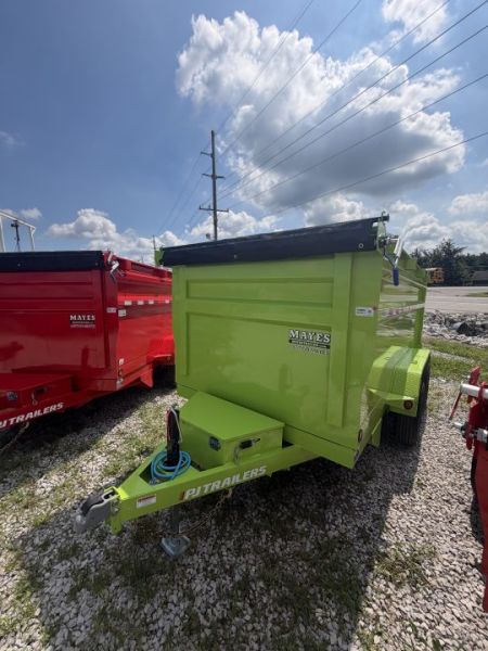 New 2027 PJ Trailer D3122 Dump Trailer 72X12 TA HIGH SIDES (GVW:9900) SLIME GREEN