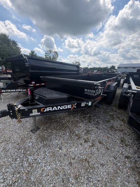 New 2027 RAWMAXX DUMP 183A14BP14K Orange X 83X14 TA 19  SIDES (GVW:14000) MID KNIGHT BLACK