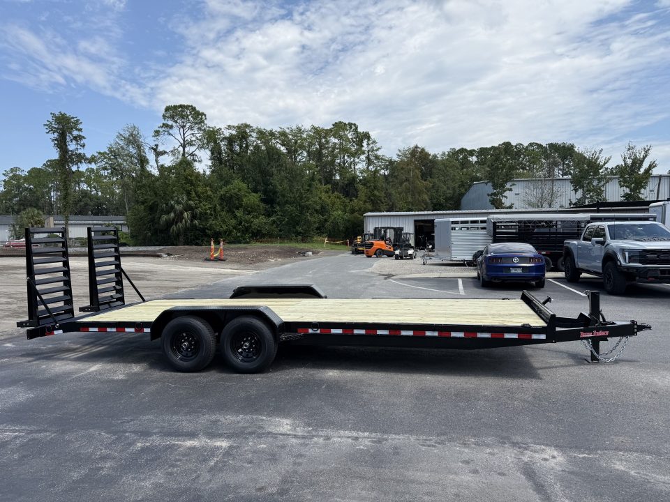 New EQ2414B TEXAS TRAILERS 6'10" X 24' HD EQUIPMENT TRAILER