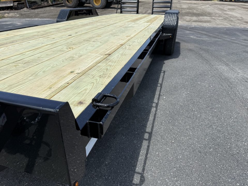 New EQ2414B TEXAS TRAILERS 6'10" X 24' HD EQUIPMENT TRAILER