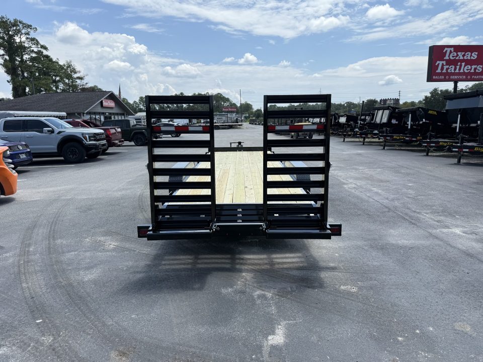 New EQ2414B TEXAS TRAILERS 6'10" X 24' HD EQUIPMENT TRAILER