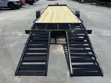 New EQ2414B TEXAS TRAILERS 6'10" X 24' HD EQUIPMENT TRAILER